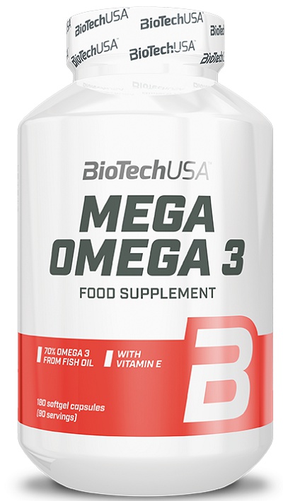 Levně Biotech USA BioTechUSA Mega Omega 3 180 kapslí