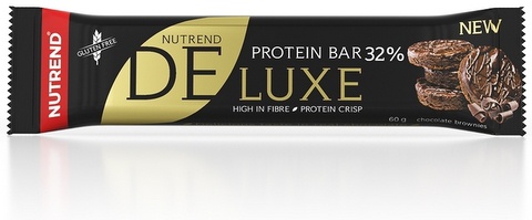 Nutrend Deluxe Protein Bar 60 g - čokoládové brownie
