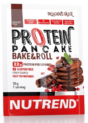 Levně Nutrend Protein Pancake 50 g - čokoláda/kakao