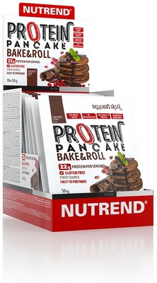 Levně Nutrend Protein Pancake 10x50 g - čokoláda/kakao