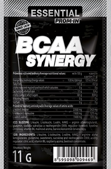 PROM-IN / Promin Prom-in Essential BCAA Synergy vzorek 11 g - malina