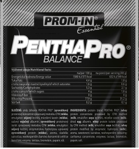 PROM-IN / Promin Prom-in Pentha Pro Balance 40g - Čokoláda kokos