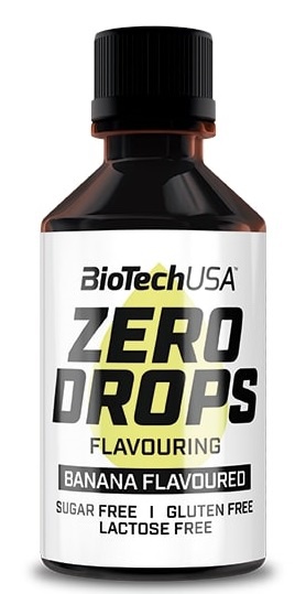 Biotech USA BiotechUSA Zero Drops 50 ml - banana