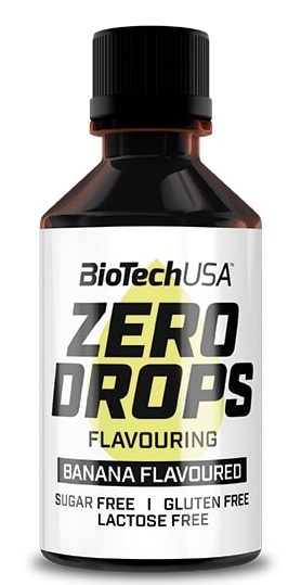 Levně Biotech USA BiotechUSA Zero Drops 50 ml - banana