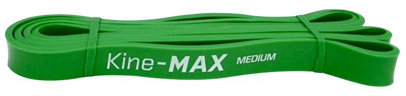 Kine-MAX Posilovací guma Super Loop Resistance band Kit - medium zelená