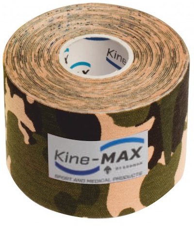 Levně Kine-MAX Tape Super-Pro Cotton Kinesiologický tejp - Camo