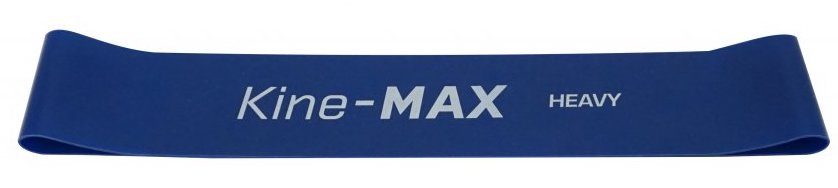 Kine-MAX Mini Loop Resistance Band Kit posilovací guma - heavy modrá