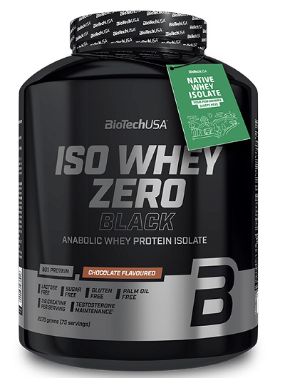 Biotech USA BioTechUSA Iso Whey Zero BLACK 1816 g - čokoláda