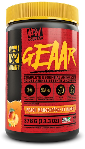 Levně Mutant gEAAr 400 g - Peach Mango