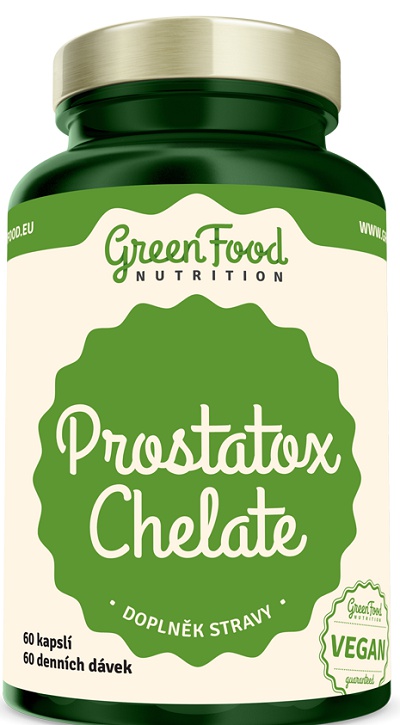Levně GreenFood Prostatox Chelát pro muže 60 kapslí