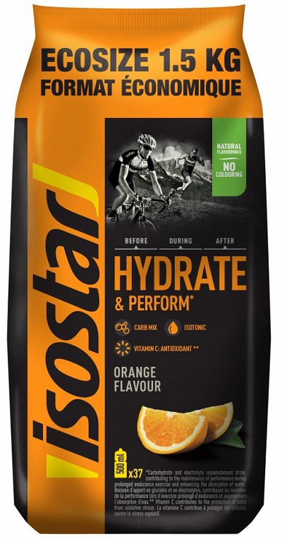 Levně Isostar Hydrate & Perform 1500 g - pomeranč