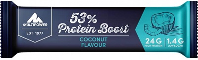 Multipower 53% Protein Bar 45 g - kokos