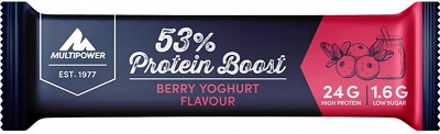 Multipower 53% Protein Bar 45 g -  mix berry/jogurt