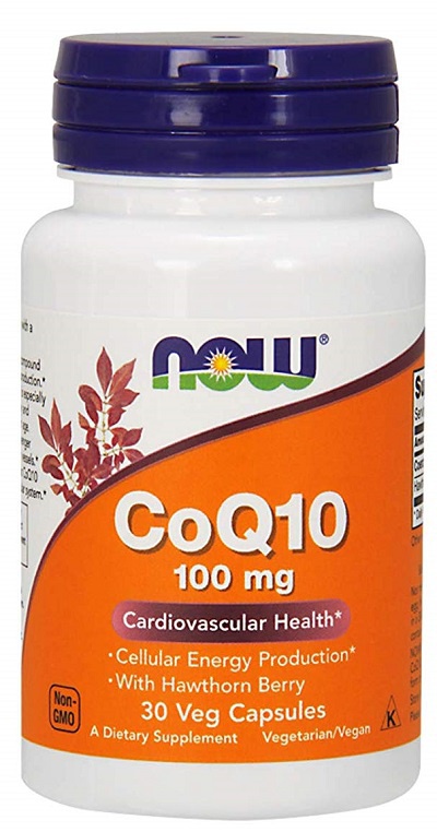 Levně Now Foods Koenzym Q10 100 mg + Hawthorn Berry 30 kapslí