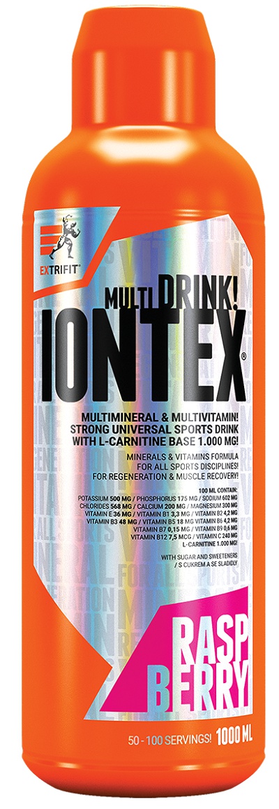 Levně Extrifit Iontex Liquid 1000 ml - višeň