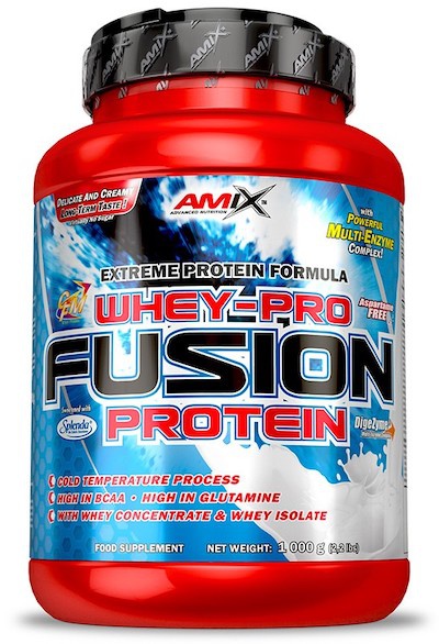 Levně Amix Nutrition Amix Whey-Pro Fusion Protein 1000g - Double chocolate coconut