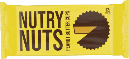Levně Nutry Nuts Cups 42g - Peanut Butter Milk Chocolate