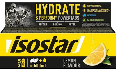 Isostar Power 10 tablet - citron