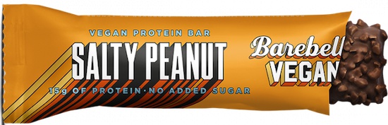 Barebells Vegan Protein bar 55g - slané arašídy