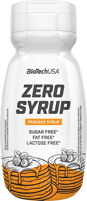 Levně Biotech USA BiotechUSA Zero Syrup 320 ml - pancake (javorový sirup)