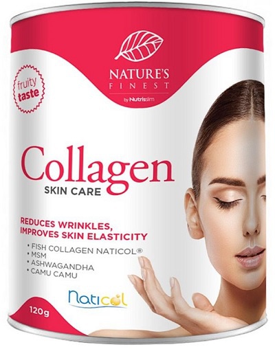 Levně Nutrixxion Nature's Finest Collagen Skin Care 120 g - jahoda
