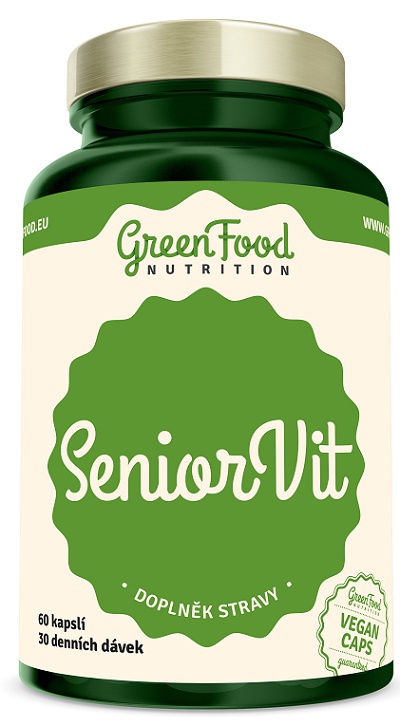 GreenFood SeniorVit 60 kapslí