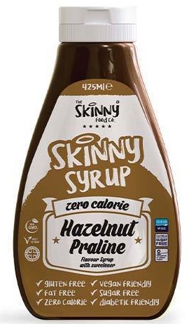 Levně The Skinny Food Co. The Skinny Food Co Zero Calorie Syrup 425ml - Hazelnut Praline