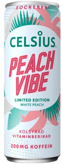 Levně Celsius Energy Drink 355 ml - Peach Vibe