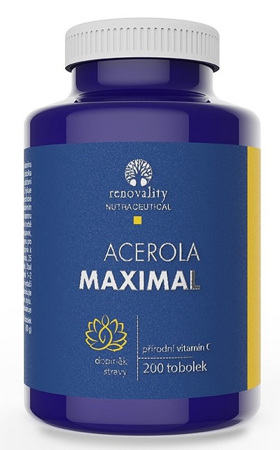 Renovality Acerola Maximal 200 kapslí