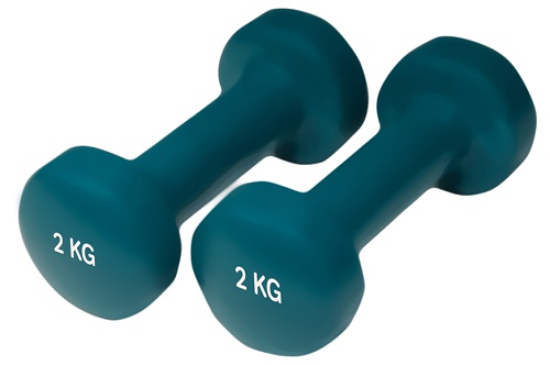 Činky neopren YATE 2kg/pár