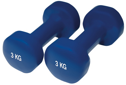 Činky neopren YATE 3kg/pár