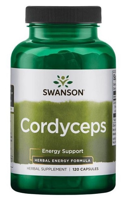 Swanson Cordyceps 120 kapslí