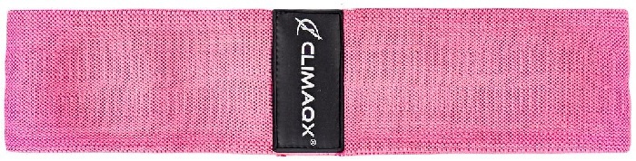 Levně Climaqx Posilovací guma Booty Band 1ks - růžová 35 cm