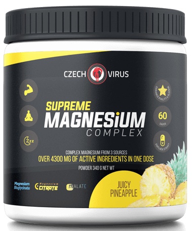 Levně Czech Virus Supreme Magnesium Complex 340 g - ananas