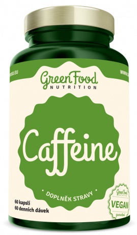GreenFood Caffeine 60 kapslí