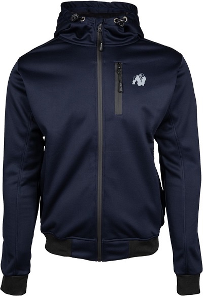 Gorilla Wear Pánská bunda Glendale Softshell Jacket Navy Blue - L