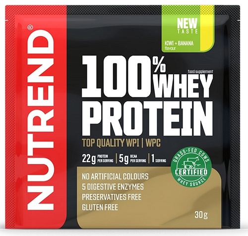 Levně Nutrend 100% Whey Protein 30 g - bílá čokoláda/kokos