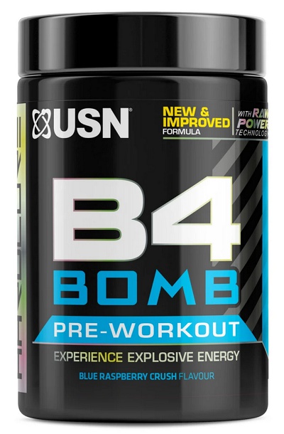 Levně USN (Ultimate Sports Nutrition) USN B4-Bomb EXTREME 300g - nabitý pomeranč