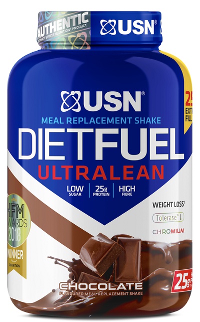 Levně USN (Ultimate Sports Nutrition) USN Diet Fuel Ultralean 1000 g - čokoláda