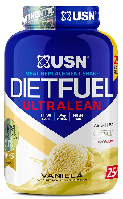Levně USN (Ultimate Sports Nutrition) USN Diet Fuel Ultralean 1000 g - vanilka