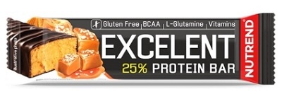 Nutrend Excelent Protein Bar 85 g - slaný karamel