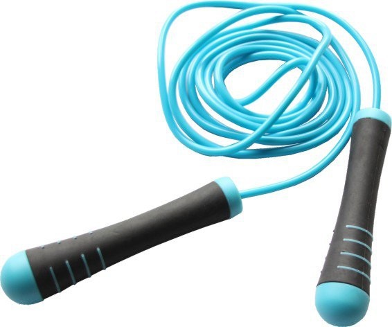 Levně Power System Švihadlo se závažím Jump Rope modrá