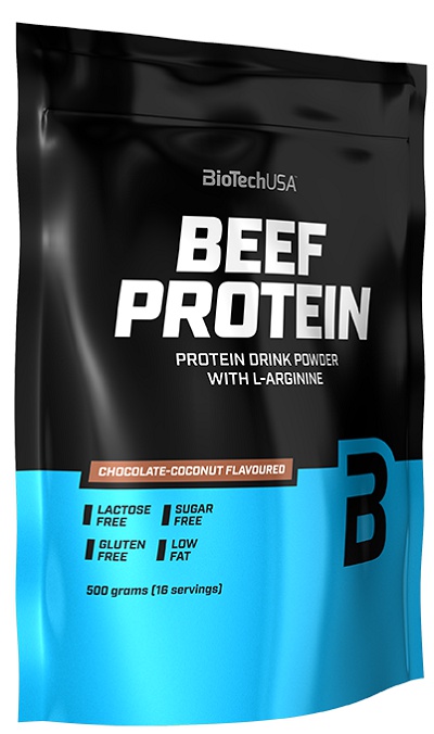 Levně Biotech USA BiotechUSA Beef Protein 500 g - jahoda