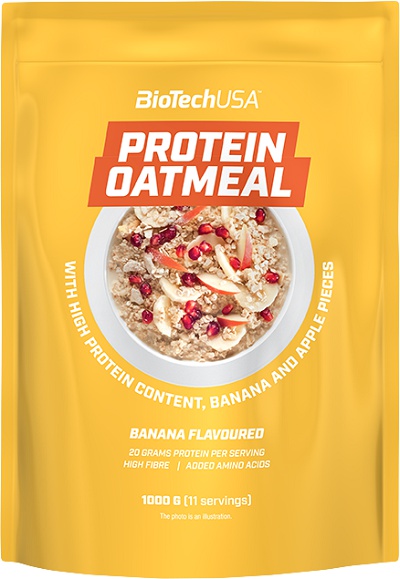 Levně Biotech USA BiotechUSA Protein Oatmeal 1000 g - banán/jablko