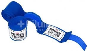Power System Boxovací bandáže BOXING WRAPS 4m - modrá