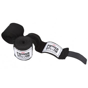 Power System Boxing Wraps boxerské bandáže barva Black 1 ks