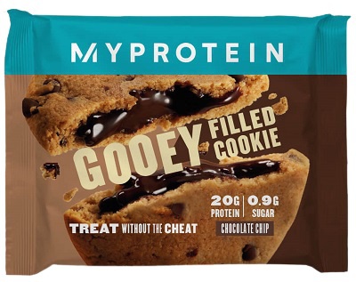 Levně MyProtein Gooey Filled Cookie 75 g - Čoko chip