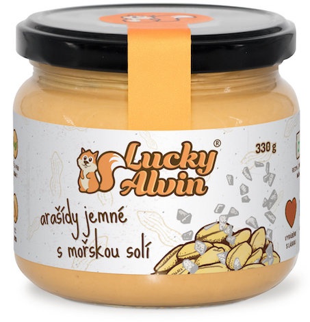 Lucky Alvin Arašídy s mořskou solí 330 g