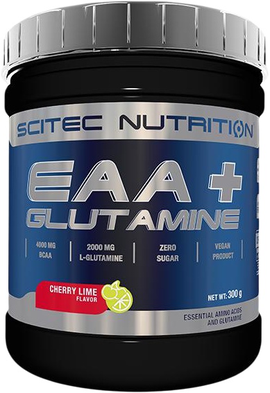 Levně Scitec Nutrition Scitec EAA + Glutamine 300 g - třešeň/citron