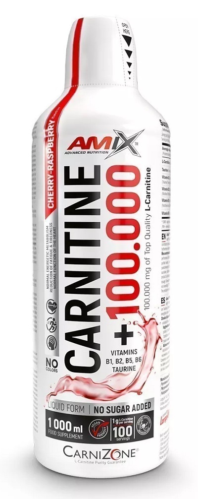 Amix Nutrition Amix Carnitine 100000 1000 ml - jablko